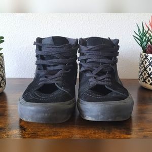 All Black Men's Vans